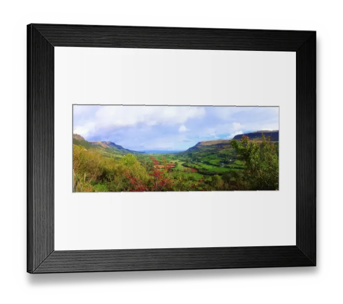 Framed Print : Glenariff, County Antrim, Ireland Framed Print : Glenariff, County Antrim, Ireland