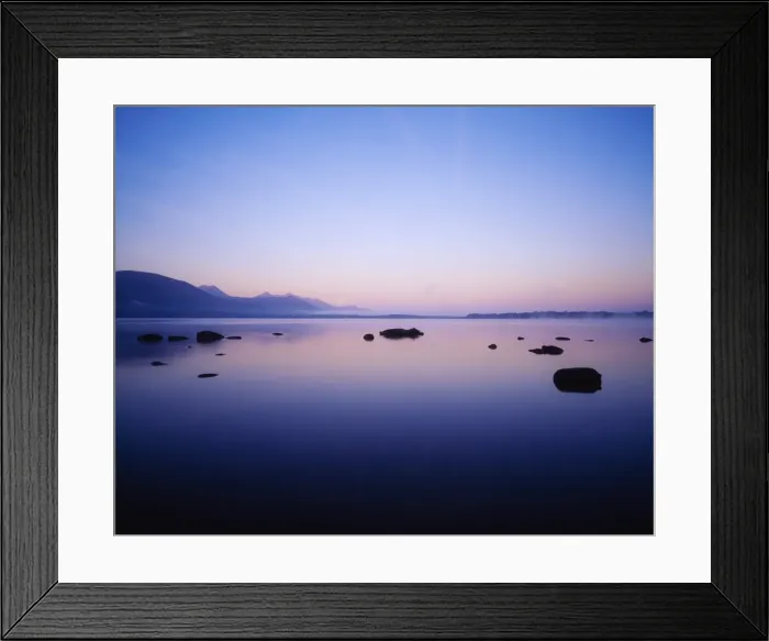 Framed Print : Tranquility at Lough Leane, County Kerry, Ireland Framed Print : Tranquility at Lough Leane, County Kerry, Ireland