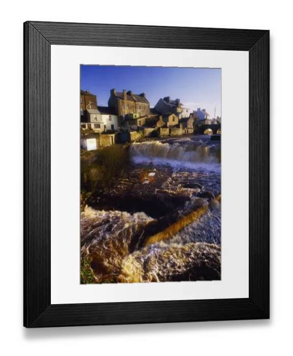 Framed Print : Ennistymon, River Inagh, County Clare, Ireland