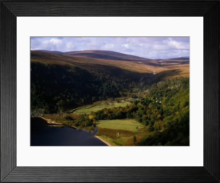 Framed Print : Lough Tay, Wicklow Mountains, County Wicklow, Ireland Framed Print : Lough Tay, Wicklow Mountains, County Wicklow, Ireland