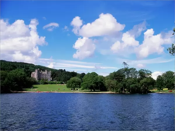 Castlewellan, Castlewellan Lake, Castlewellan Forest Park, County Down, Ireland