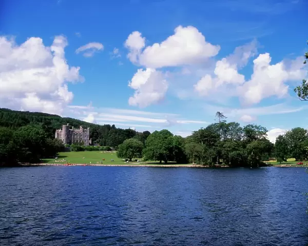 Castlewellan, Castlewellan Lake, Castlewellan Forest Park, County Down, Ireland