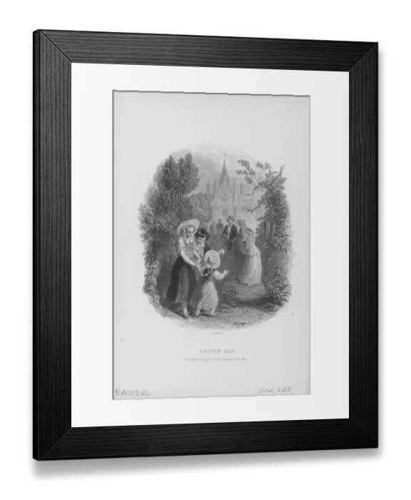 Framed Print : Easter Day Celebration Framed Print : Easter Day Celebration