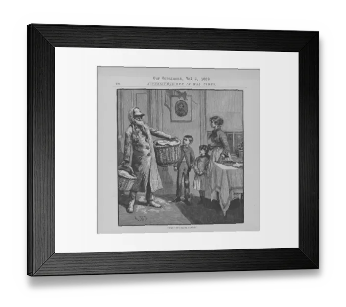 Framed Print : Christmas Eve In War Times Framed Print : Christmas Eve In War Times