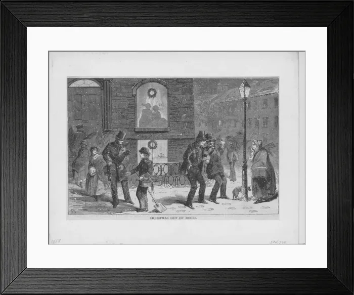 Framed Print : Christmas Out Of Doors Framed Print : Christmas Out Of Doors