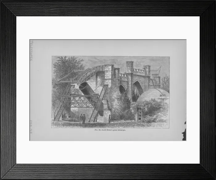 Framed Print : Leviathan Telescope Framed Print : Leviathan Telescope