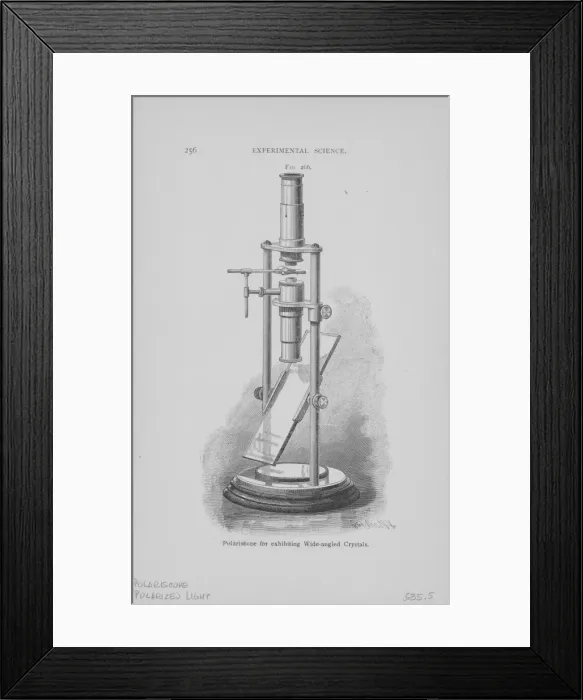 Framed Print : Polariscope And Its Uses Framed Print : Polariscope And Its Uses