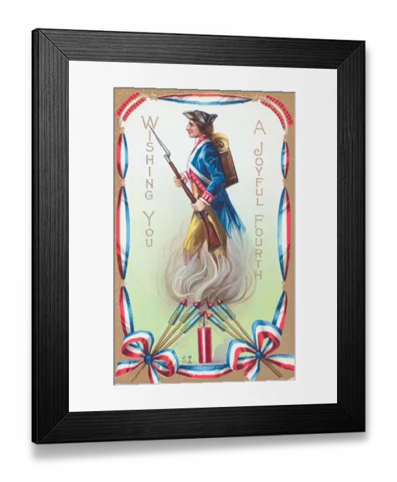 Framed Print : Fourth Of July Framed Print : Fourth Of July