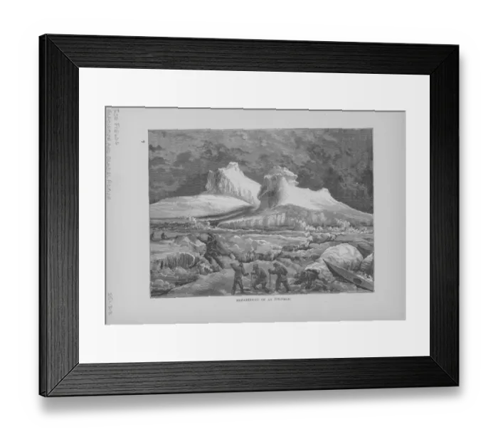 Framed Print : Breaking Up Of An Ice Field Framed Print : Breaking Up Of An Ice Field
