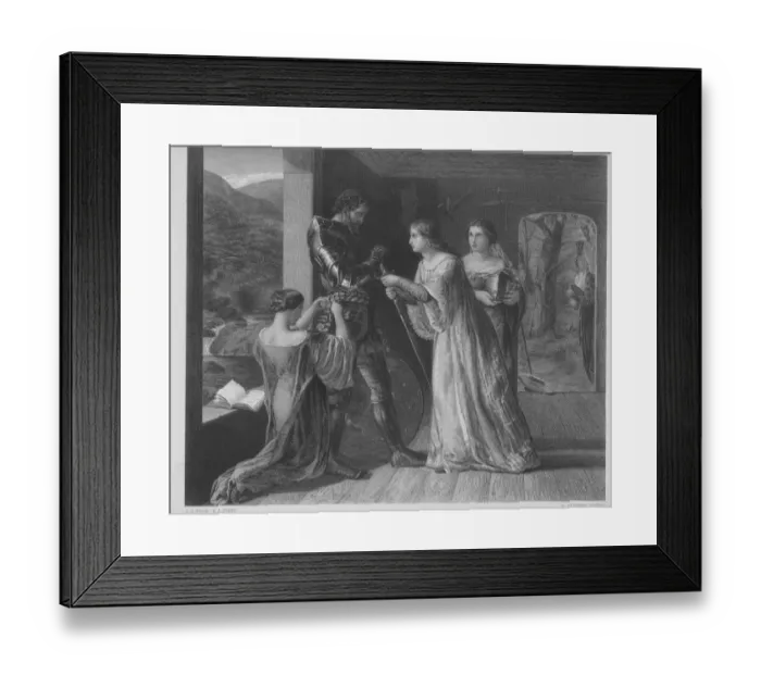 Framed Print : Arming The Knight Framed Print : Arming The Knight