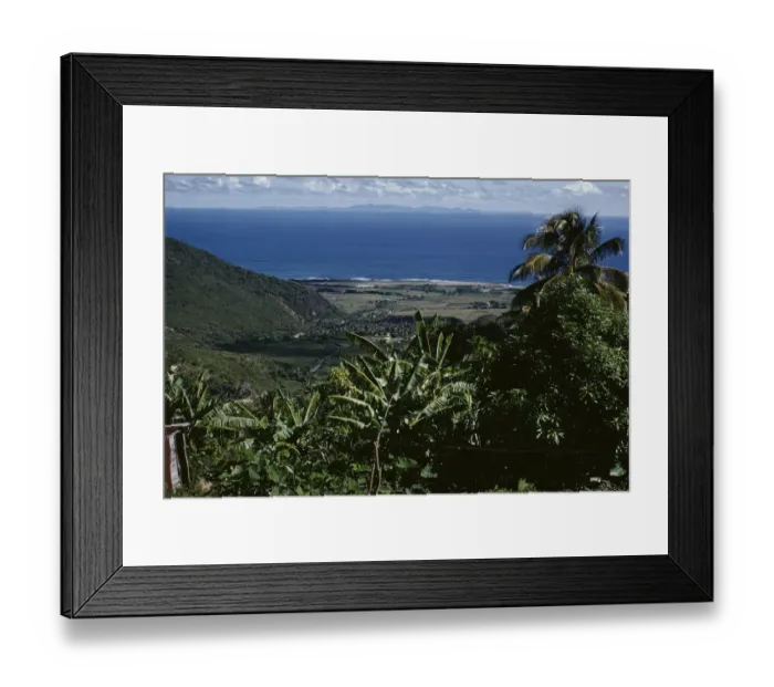 Framed Print : Antigua. The island of Antigua in the West Indies, December 1970 Framed Print : Antigua. The island of Antigua in the West Indies, December 1970