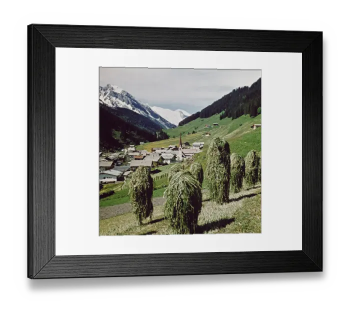 Framed Print : Austrian Zillertal Framed Print : Austrian Zillertal
