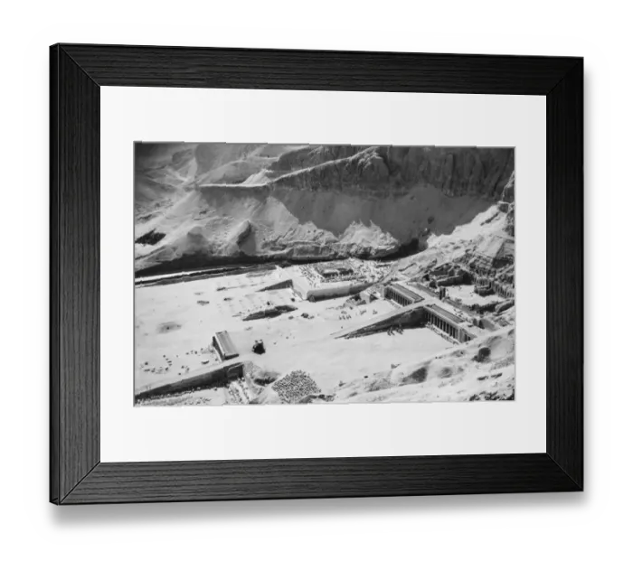 Framed Print : Hatshepsuts Mortuary Temple Framed Print : Hatshepsuts Mortuary Temple