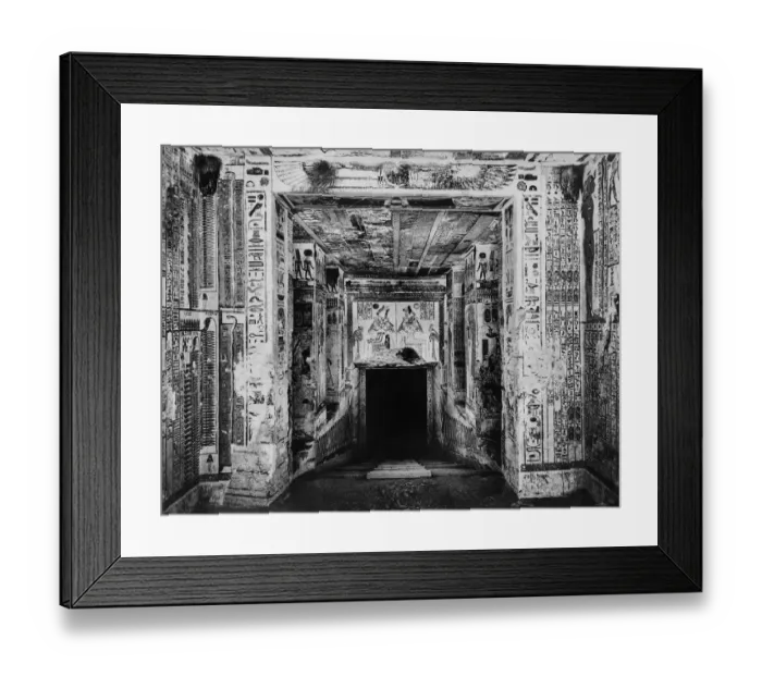 Framed Print : Tomb Of Ramesses VI Framed Print : Tomb Of Ramesses VI