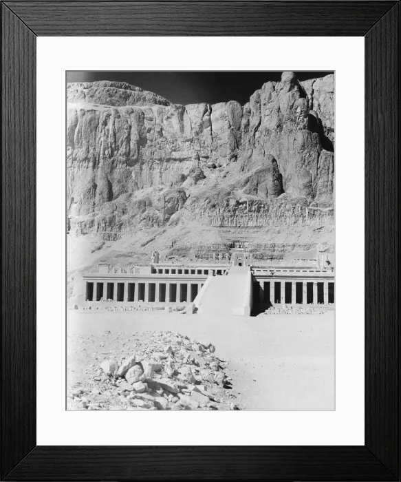 Framed Print : Hatshepsuts Mortuary Temple Framed Print : Hatshepsuts Mortuary Temple