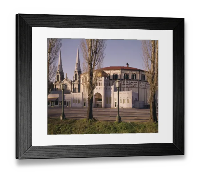 Framed Print : Cyclorama De Jerusalem Framed Print : Cyclorama De Jerusalem