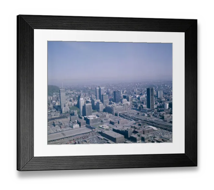 Framed Print : Downtown Montreal Framed Print : Downtown Montreal