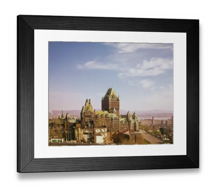 Framed Print : Chateau Frontenac Framed Print : Chateau Frontenac