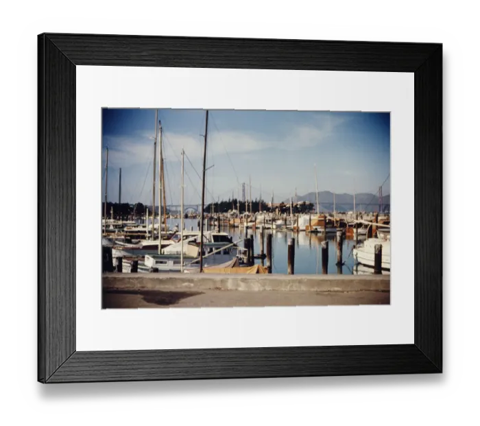 Framed Print : San Francisco Marina Framed Print : San Francisco Marina