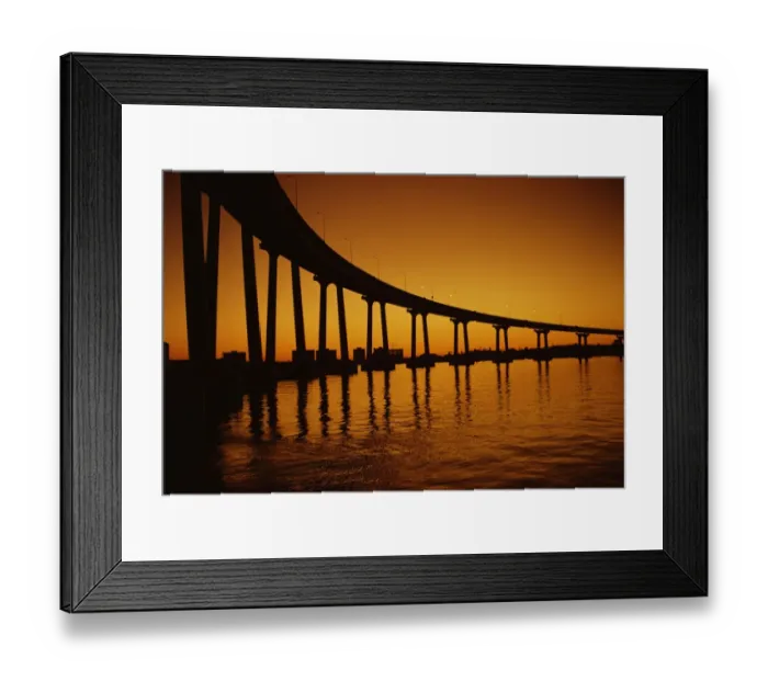 Framed Print : Coronado Bridge Framed Print : Coronado Bridge