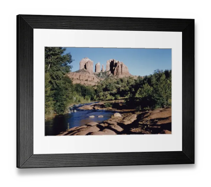 Framed Print : Oak Creek Canyon Framed Print : Oak Creek Canyon