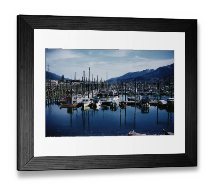 Framed Print : Gastineau Channel Framed Print : Gastineau Channel