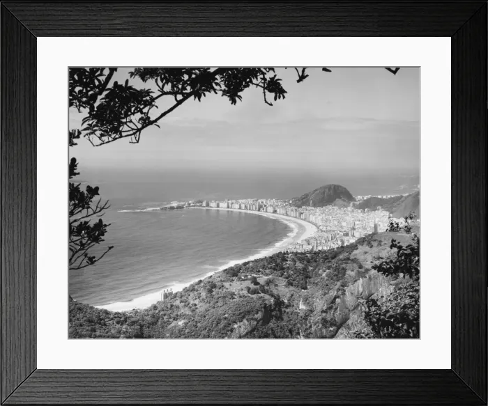 Framed Print : Copacabana Beach Framed Print : Copacabana Beach
