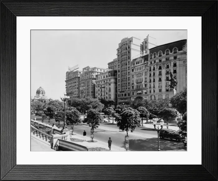 Framed Print : Avenida Rio Branco Framed Print : Avenida Rio Branco