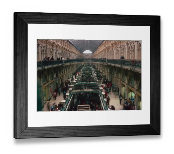 Framed Print : GUM Interior Framed Print : GUM Interior