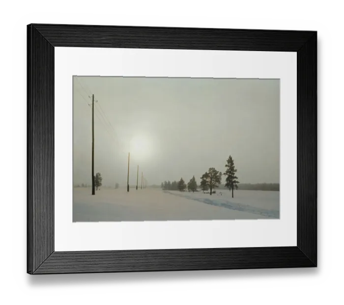 Framed Print : Siberian Road Framed Print : Siberian Road