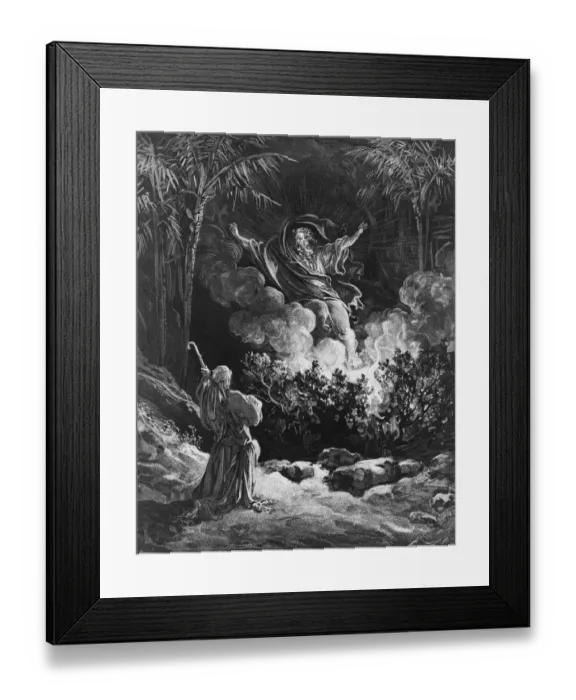 Framed Print : The Burning Bush Framed Print : The Burning Bush