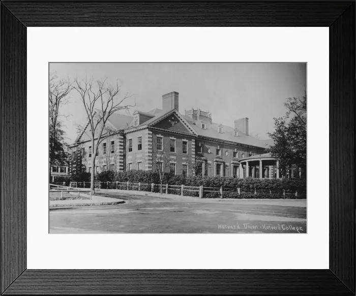 Framed Print : Harvard Union Framed Print : Harvard Union