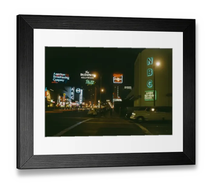 Framed Print : Sunset And Vine Framed Print : Sunset And Vine