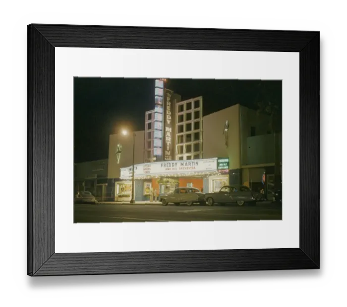 Framed Print : Hollywood Palladium Framed Print : Hollywood Palladium