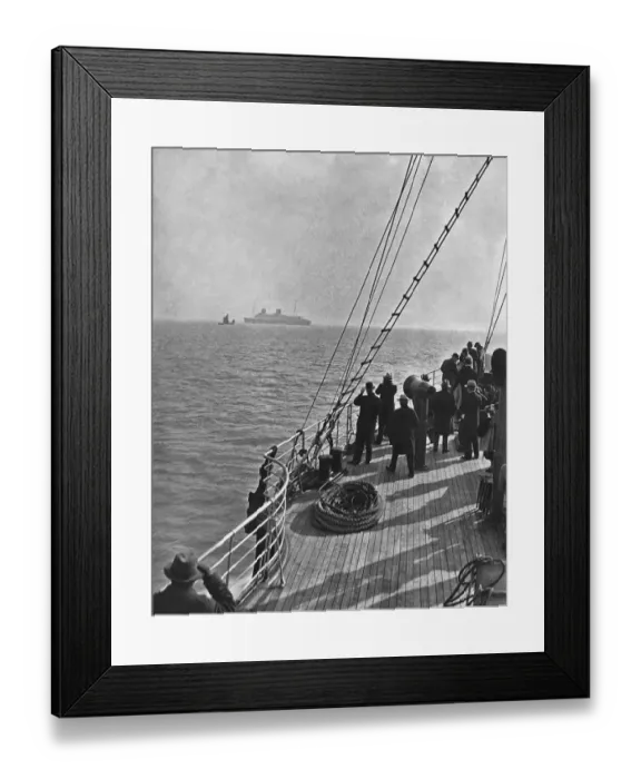 Framed Print : Europa Off Southampton Framed Print : Europa Off Southampton