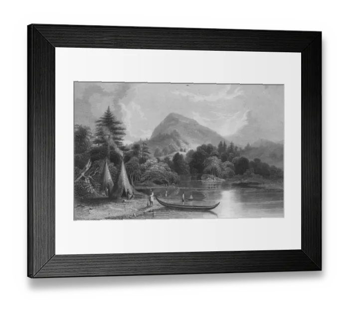 Framed Print : Upper Mississippi River