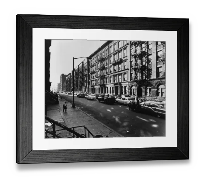 Framed Print : 122nd Street Harlem Framed Print : 122nd Street Harlem