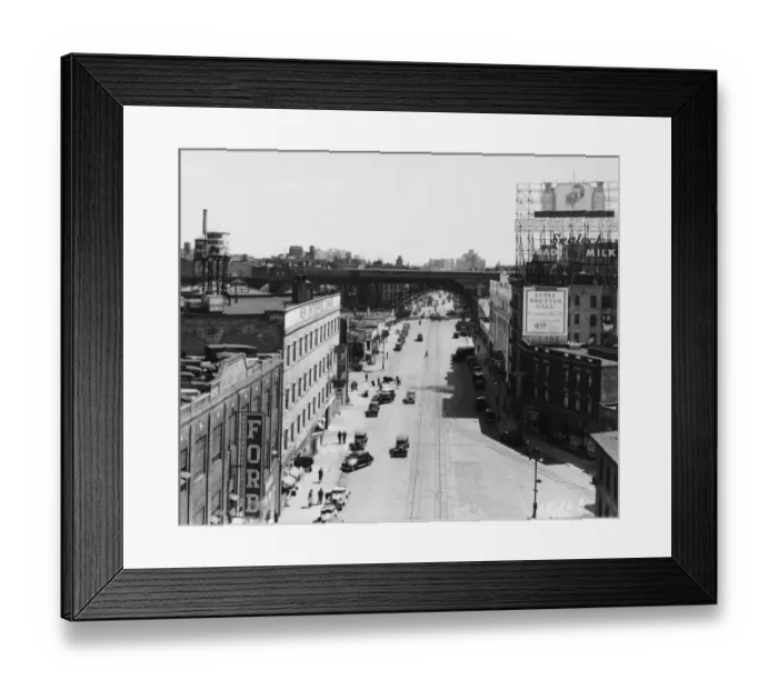 Framed Print : Harlem Street Framed Print : Harlem Street
