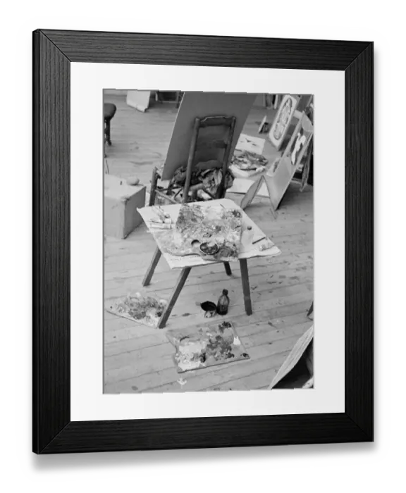 Framed Print : Georges Braques Studio Framed Print : Georges Braques Studio