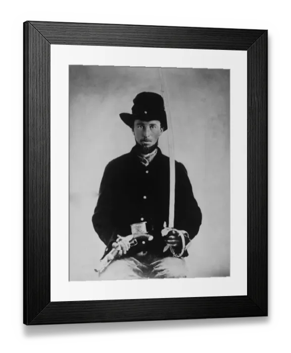Framed Print : Union Soldier