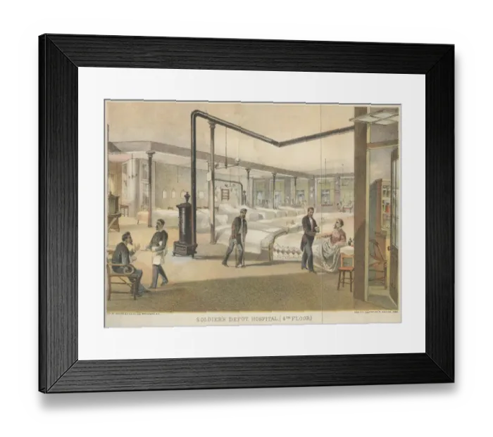 Framed Print : War Hospital Framed Print : War Hospital
