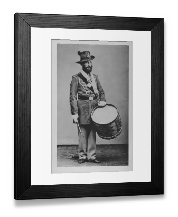 Framed Print : Army Musician Framed Print : Army Musician