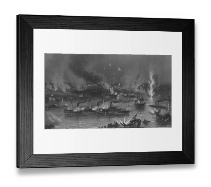 Framed Print : Capture of New Orleans Framed Print : Capture of New Orleans