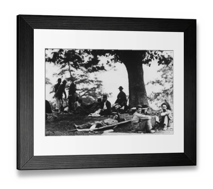 Framed Print : Battle of Chancellorsville