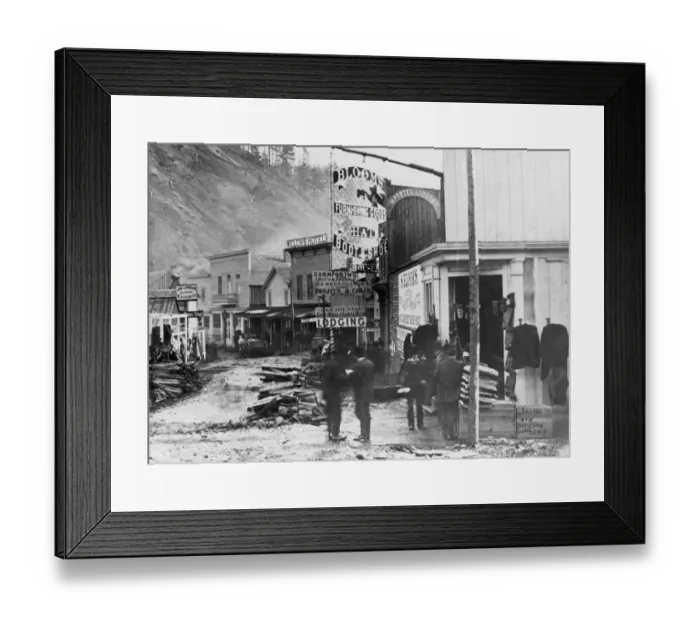 Framed Print : Deadwood, South Dakota Framed Print : Deadwood, South Dakota