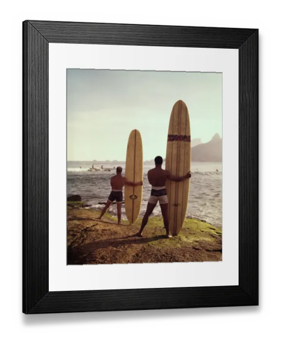 Framed Print : Surfboards Ready Framed Print : Surfboards Ready