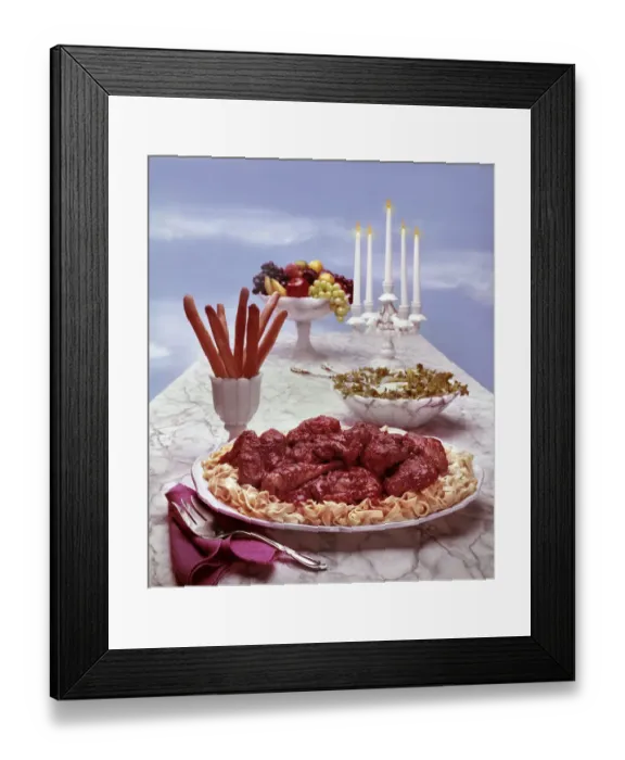 Framed Print : Chicken & Noodle Dish Framed Print : Chicken & Noodle Dish