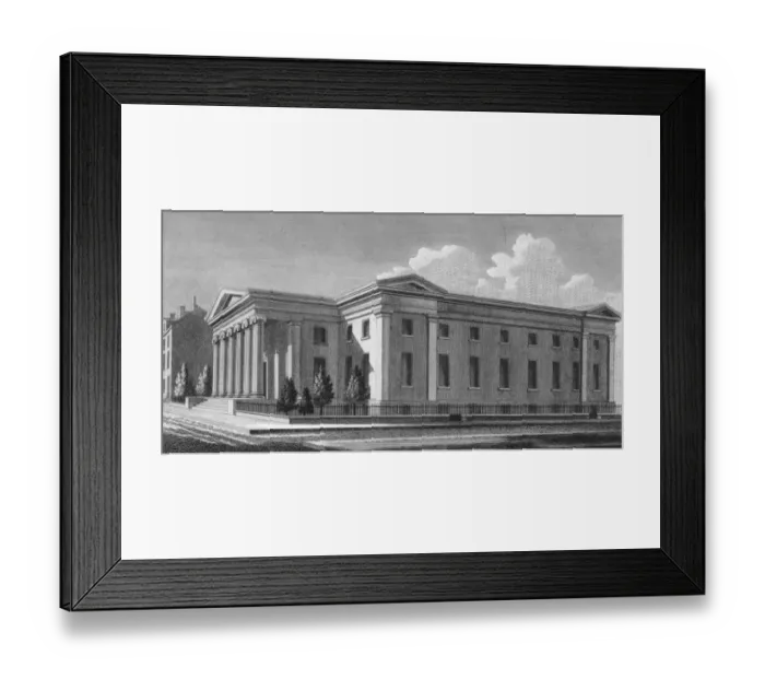 Framed Print : Philadelphia Mint Framed Print : Philadelphia Mint
