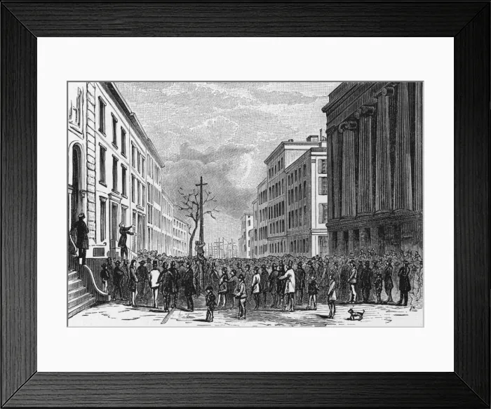 Framed Print : Panic Of 1857 Framed Print : Panic Of 1857