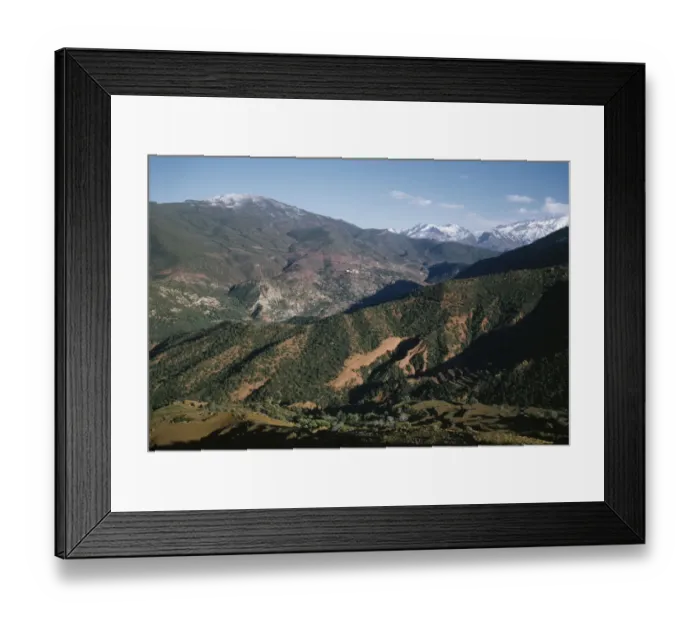 Framed Print : Atlas Mountains Framed Print : Atlas Mountains
